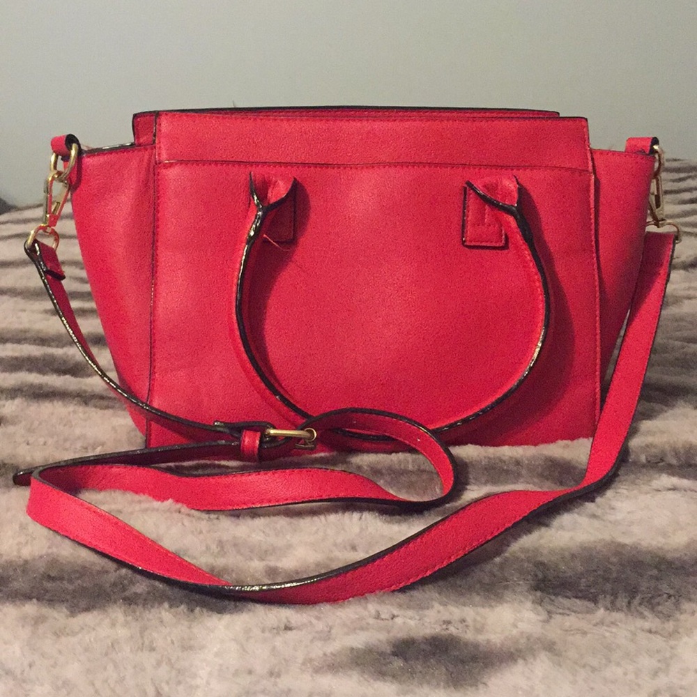 Medium Size Red Handbag